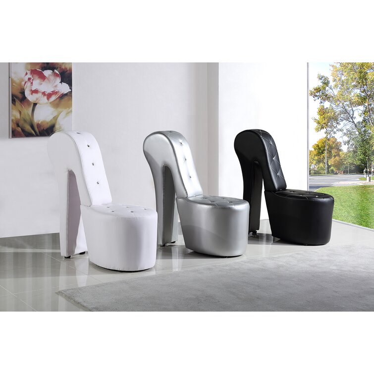 White high heel discount chair